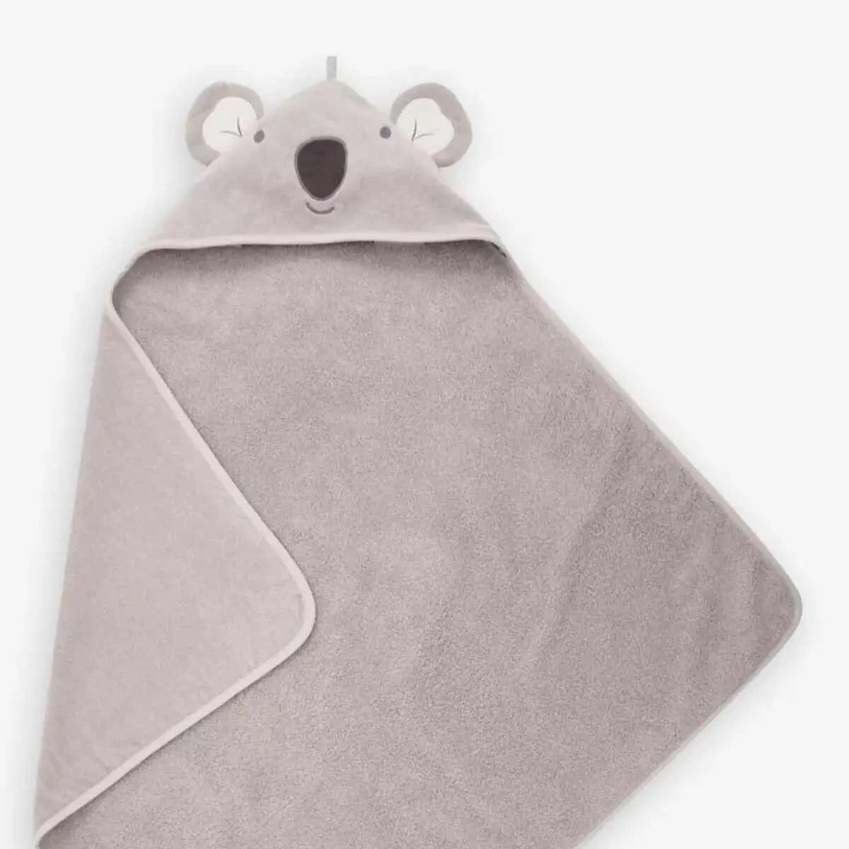 100% Cotton Koala Baby Hooded Towel & Swaddle Blanket (Unisex Newborn Gift) Joy Gift London