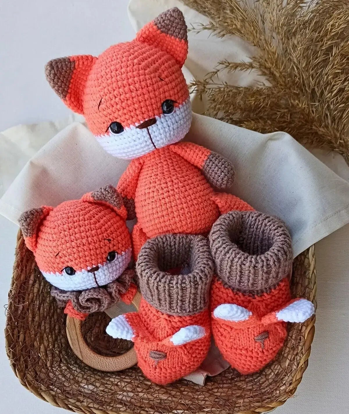 Handmade fox toy online