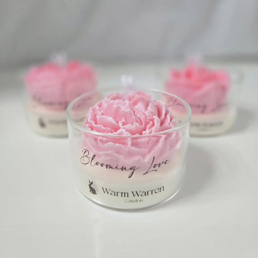 Handmade Pink Peony Candle Gift Set 2pc (Copy) Joy Gift London