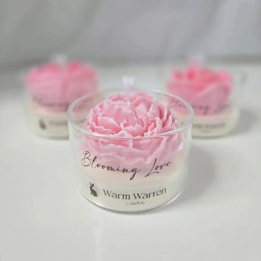 Handmade Pink Peony Candle Gift Set 2pc (Copy) Joy Gift London