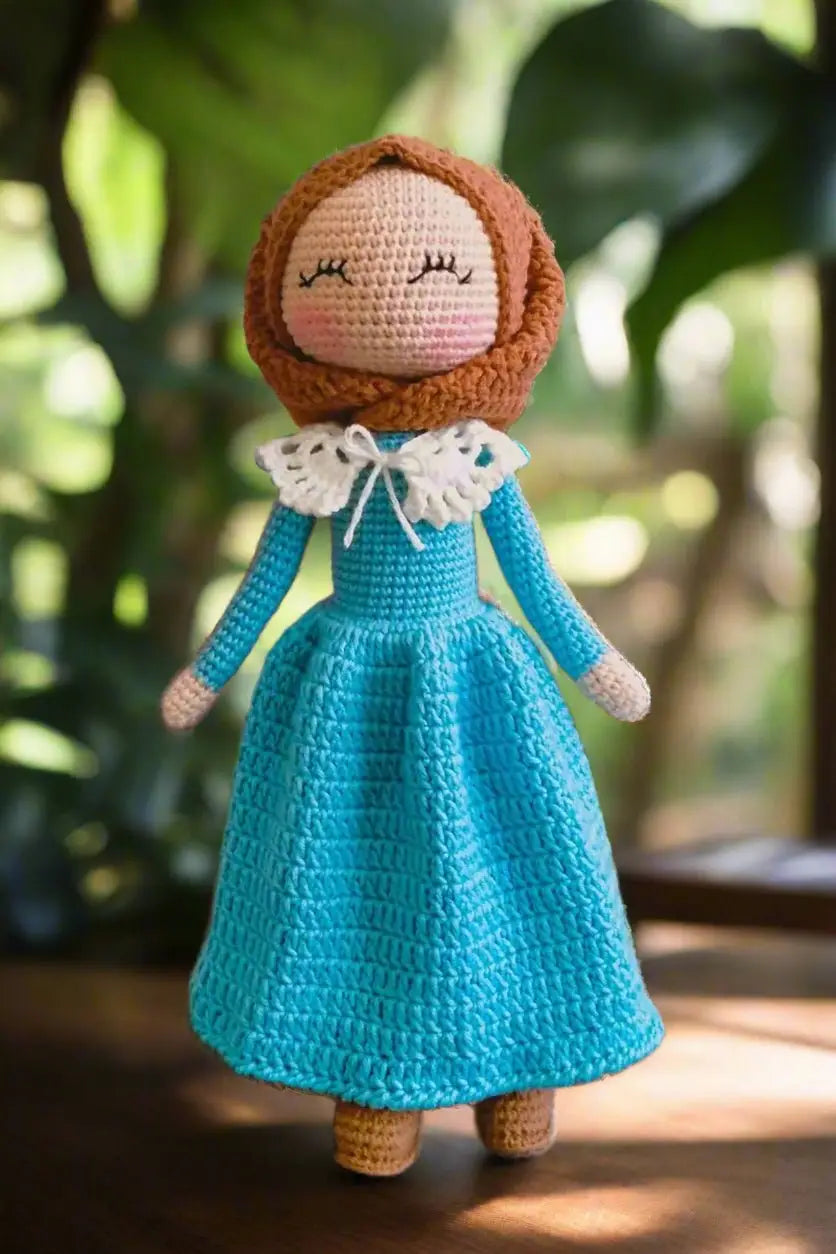 Crochet Hijab Dolls Joy Gift London