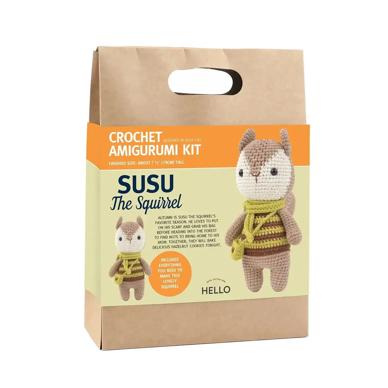 DIY Amigurumi Crochet Kit Joy Gift London