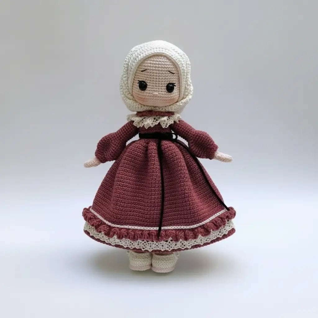 Crochet Hijab Dolls Joy Gift London