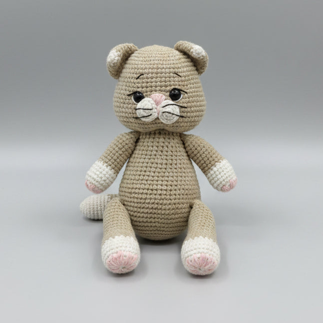 Handmade Crochet Cute Cat Toy