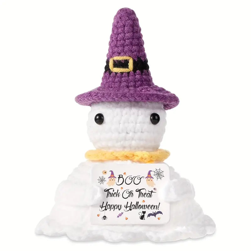 Handmade Positive Witch Hat Ghost