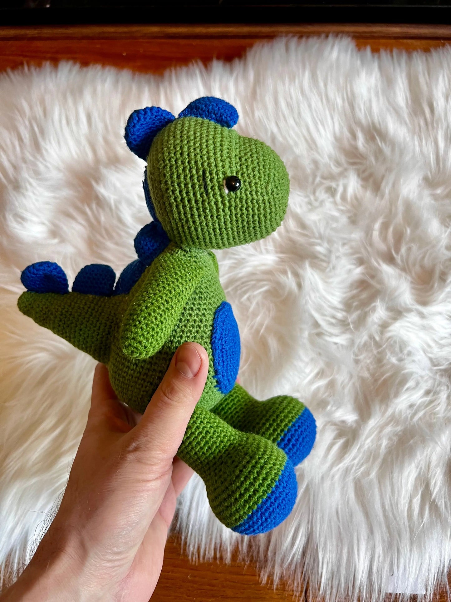 Crochet Little Dinosaur Toy - Joy Gift London