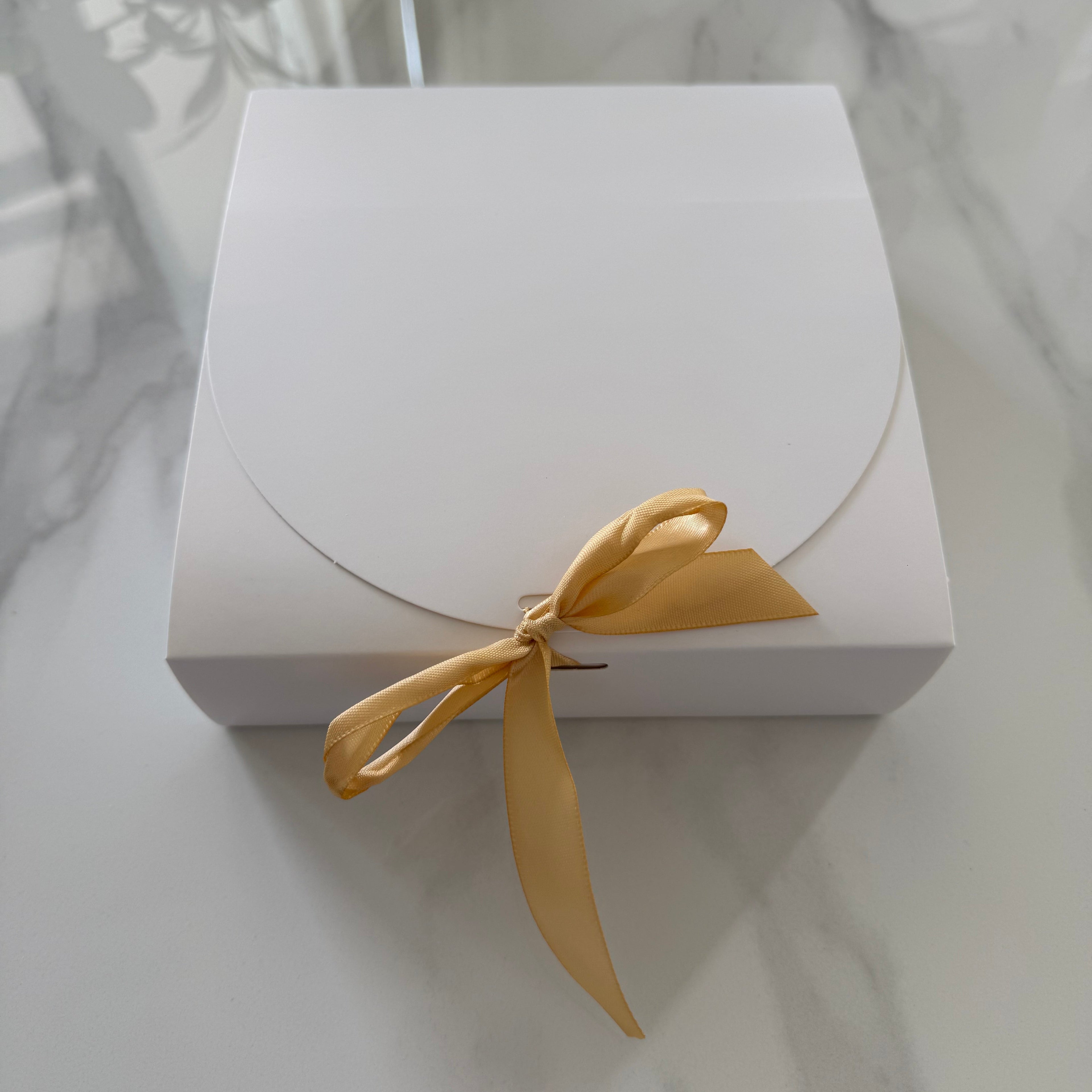 Baby Shower Gift Box – Handmade Crochet Booties, Dummy Clip & Headband Set (Luxury Newborn Gift) Orange Carrot