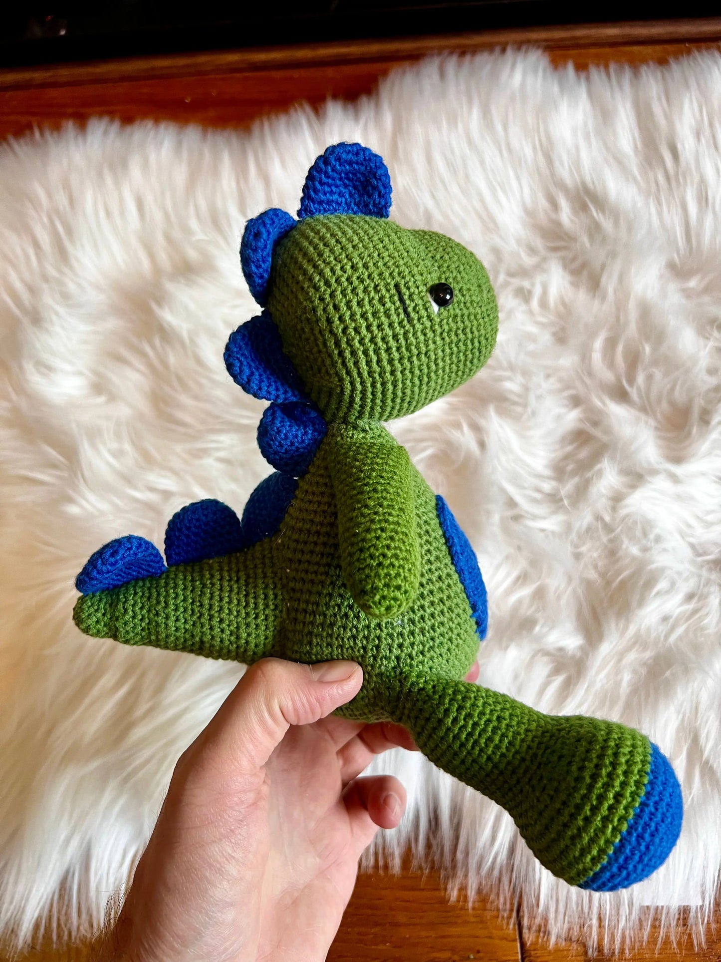 Crochet Little Dinosaur Toy - Joy Gift London