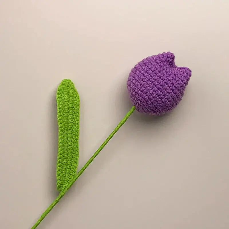 Handmade Crocheted Tulips Bouquet - Joy Gift London