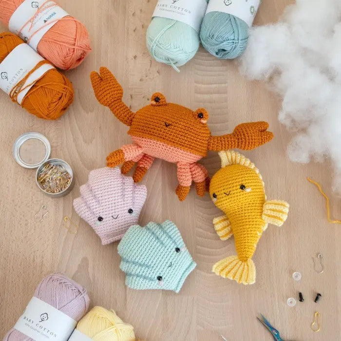 Handmade Crochet Sea Creatures TrendyToy