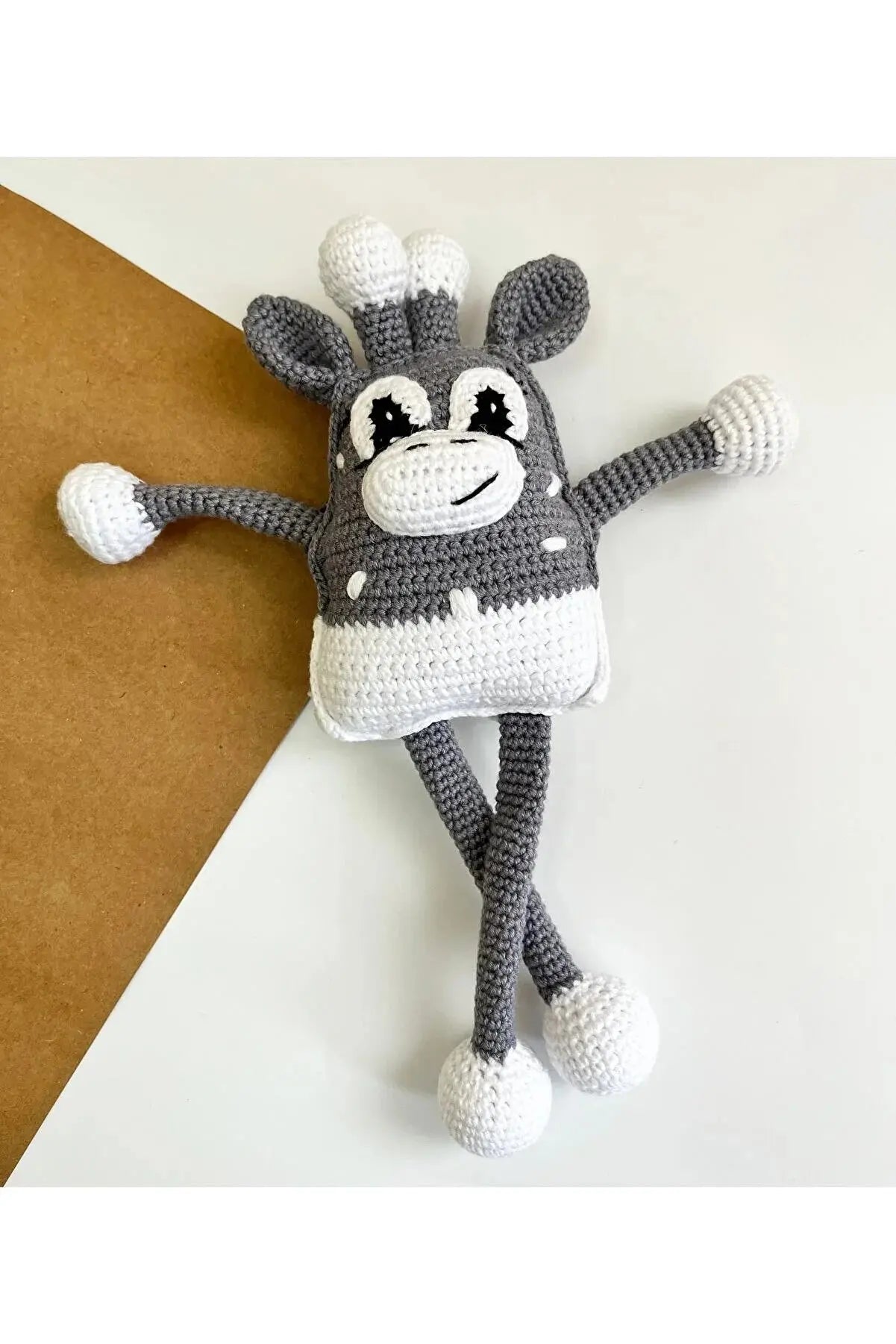 Handmade Crochet Frog , Bunny & Giraffe Baby Stretchable Hanging Toys - Joy Gift London