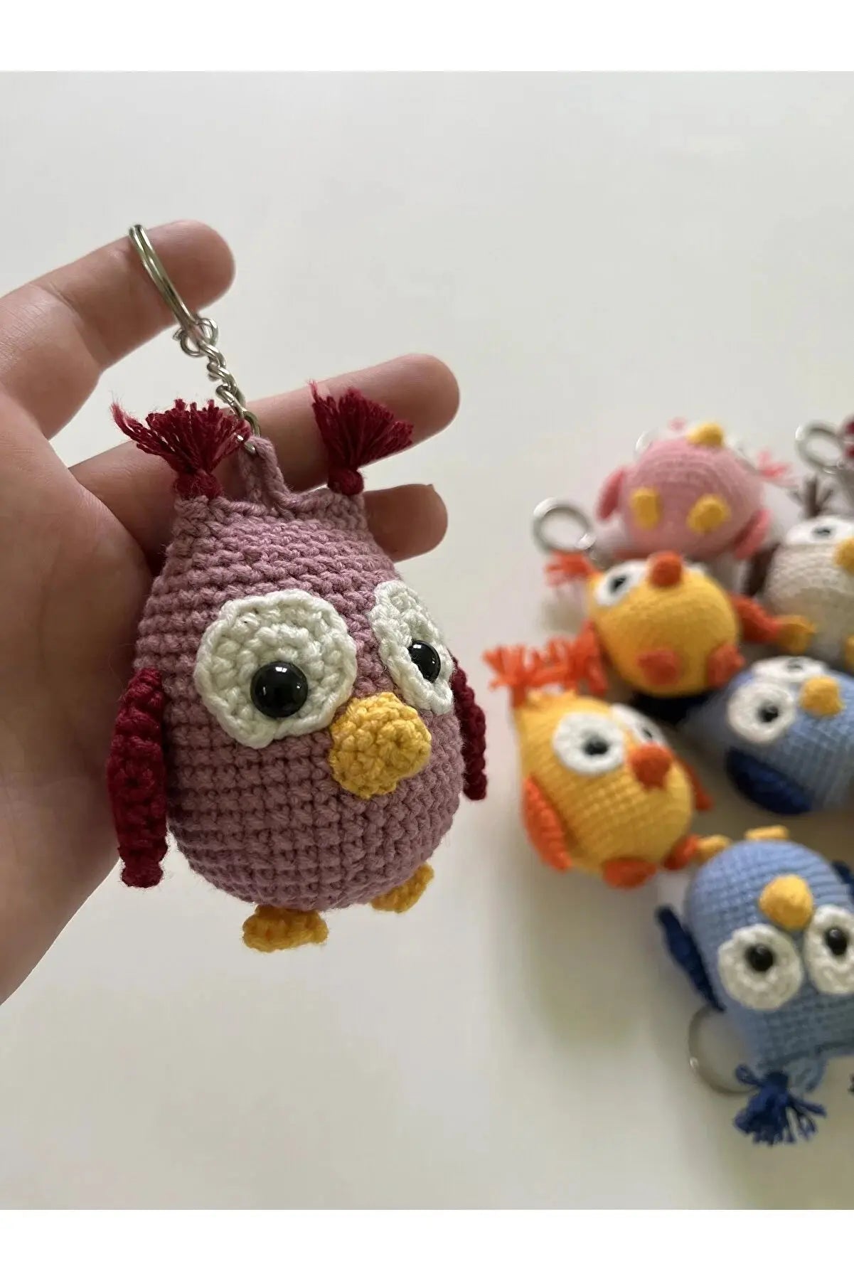 Crochet Owl Keychain - Joy Gift London