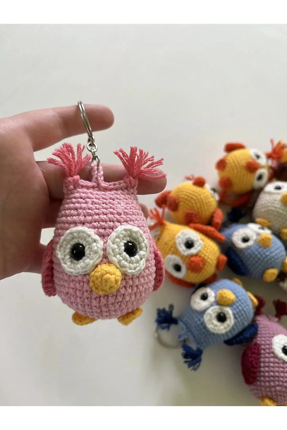 Crochet Owl Keychain - Joy Gift London