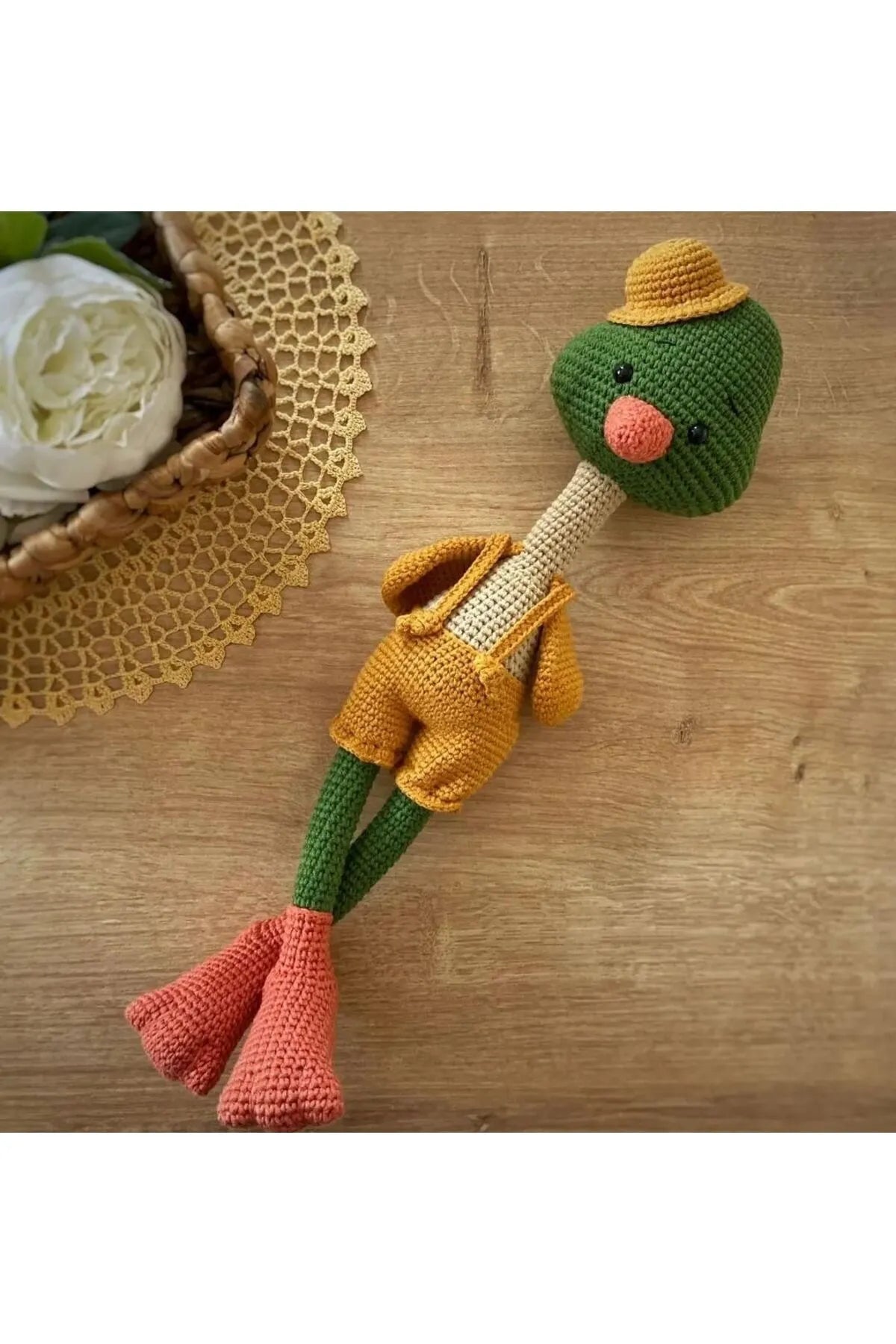 Crochet Cute Duck Toy