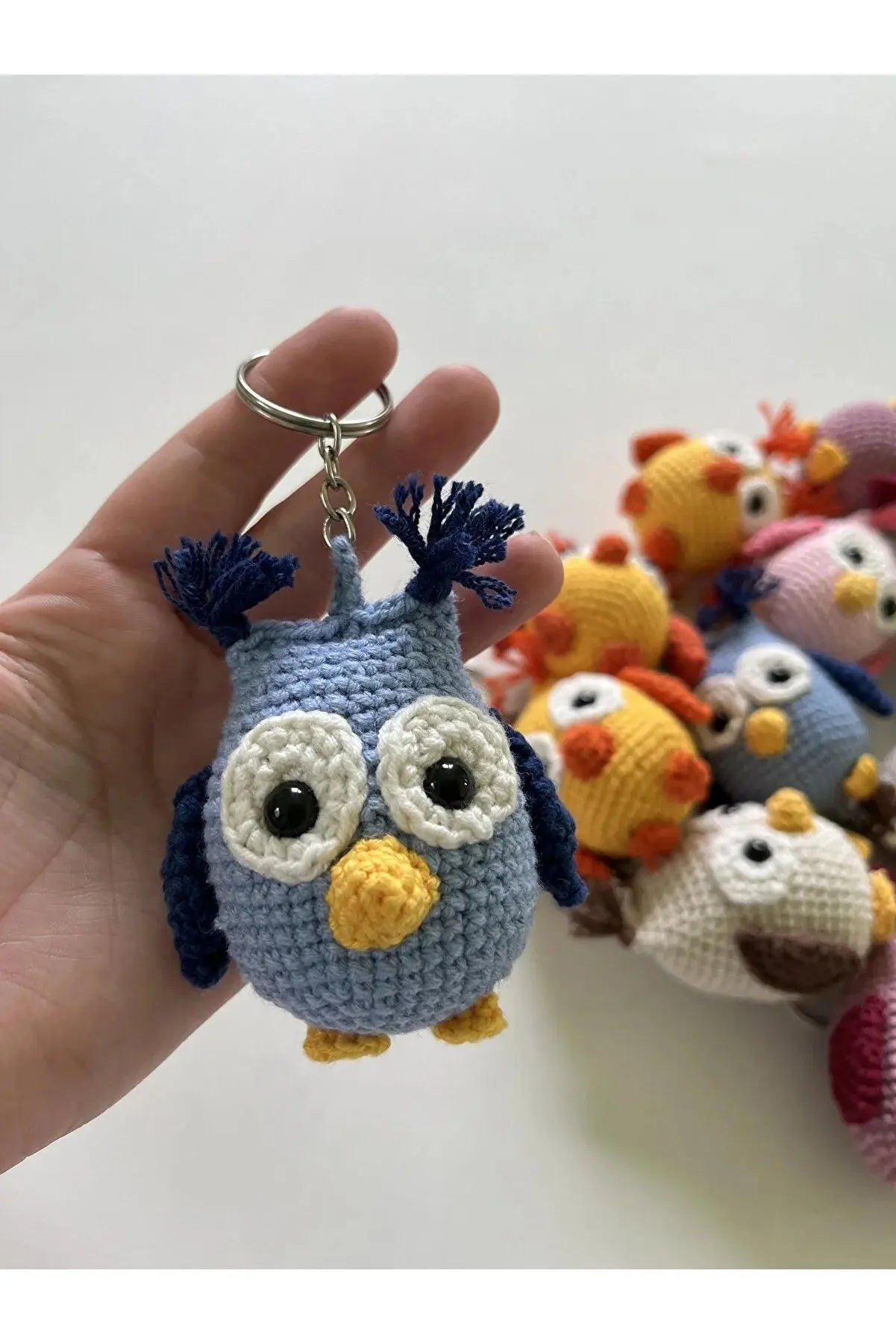 Crochet Owl Keychain - Joy Gift London