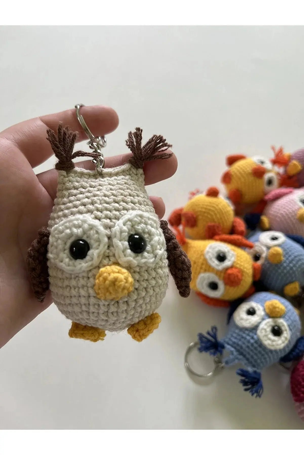 Crochet Owl Keychain - Joy Gift London