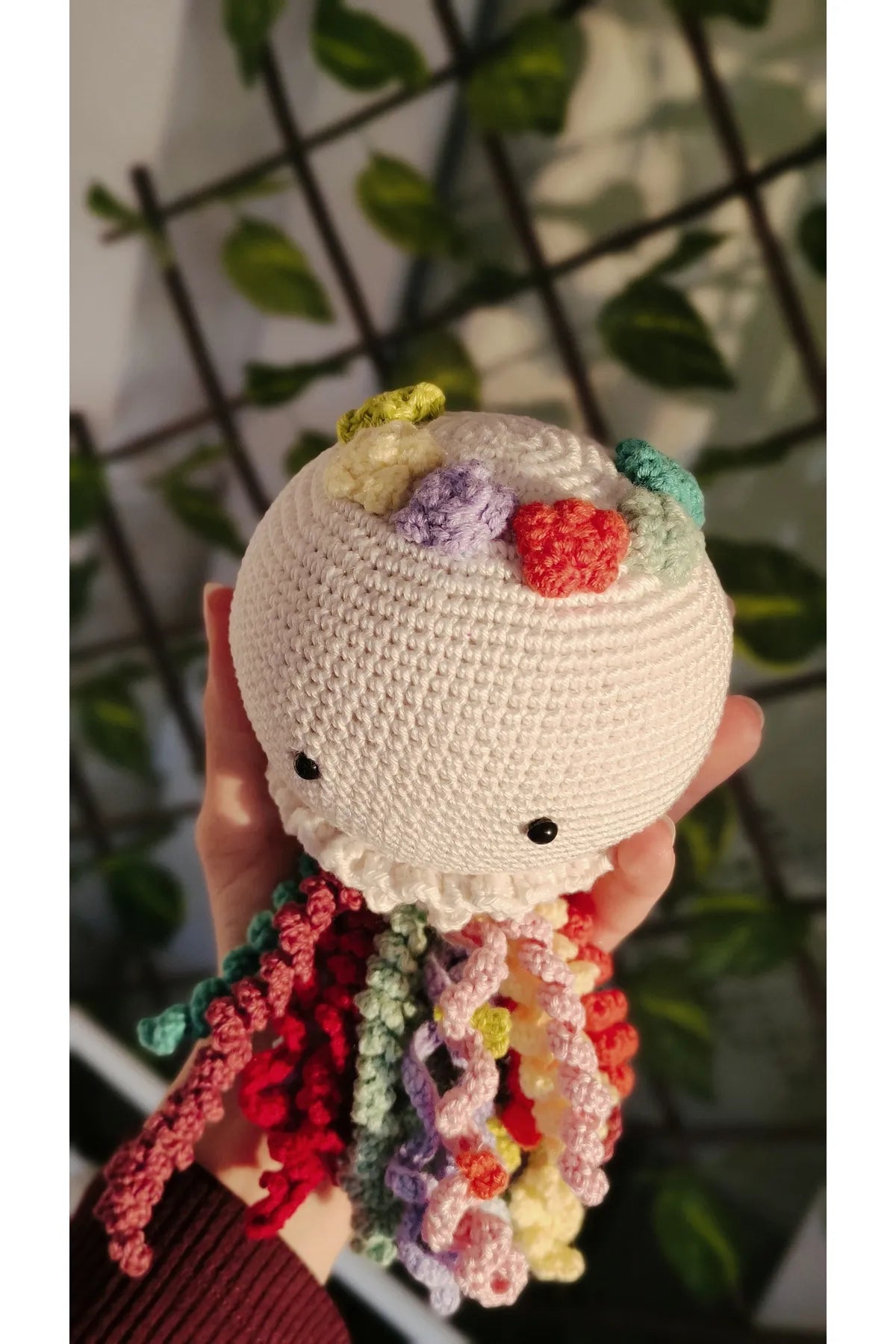 Crochet Jellyfish for Kids/Baby Room Decor