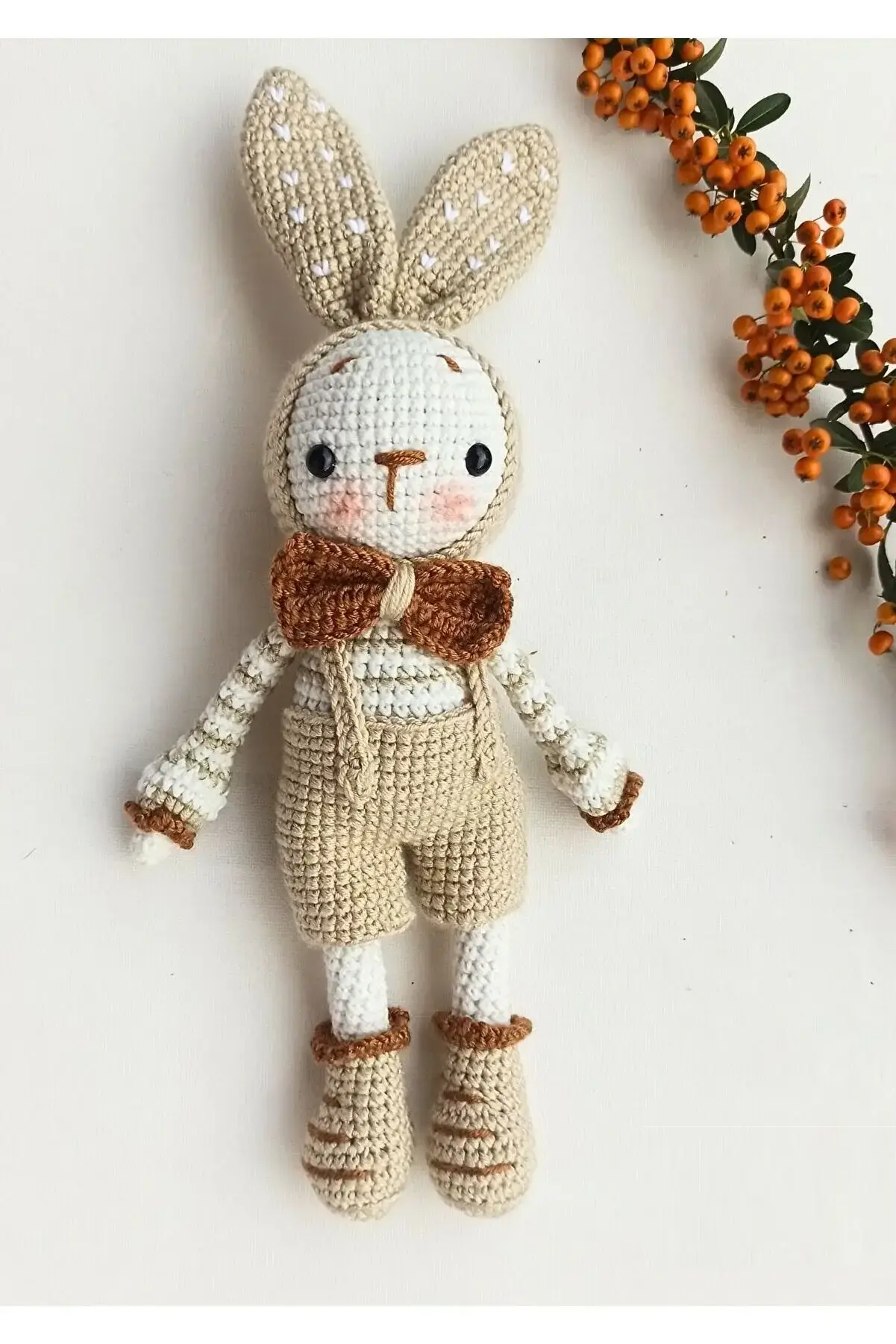 Crochet Cute Little Doe Doll Toy - Joy Gift London