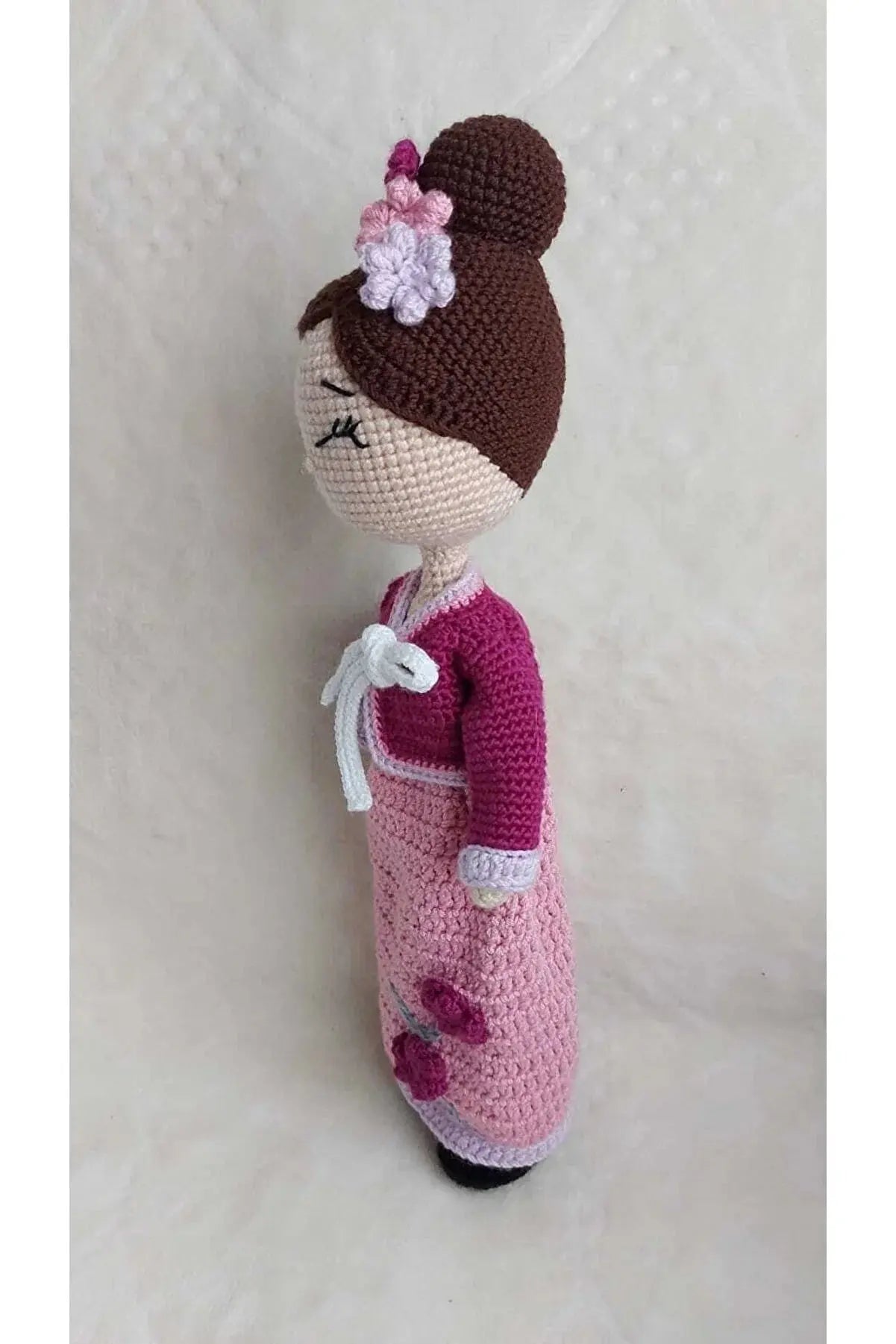 Crochet Korean Girl Doll Toy - Joy Gift London