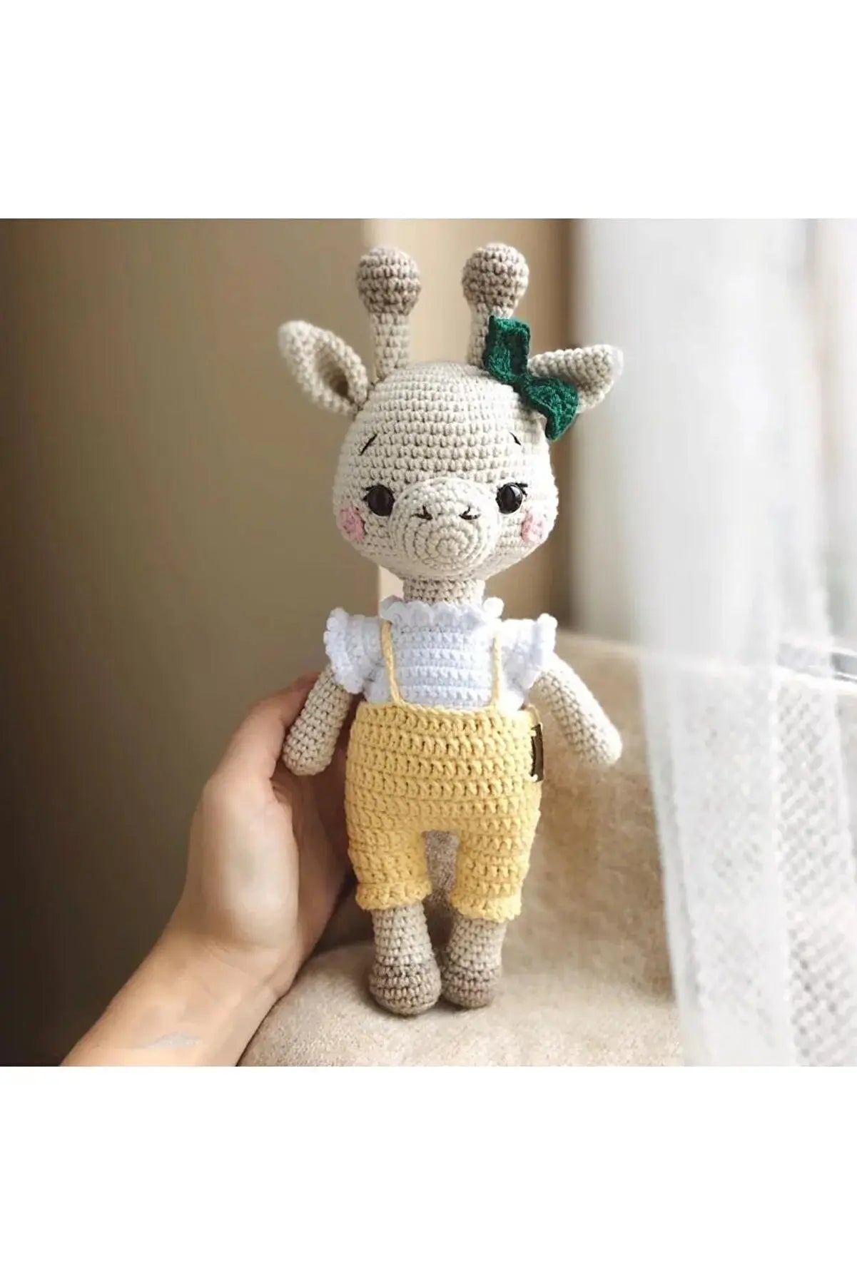 Crochet Cute Giraffe Toy - Joy Gift London