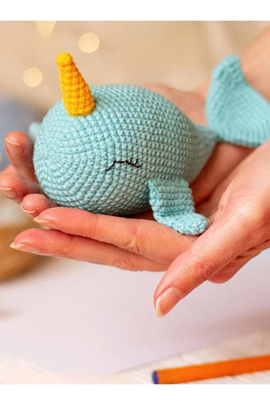 Crochet Cute Dolphin Toy - Joy Gift London