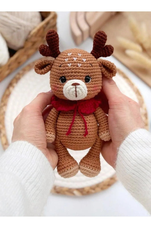 Crochet Baby Gazelle Toy