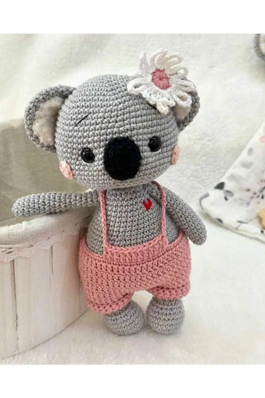 Crochet Cute Koala Girl Toy