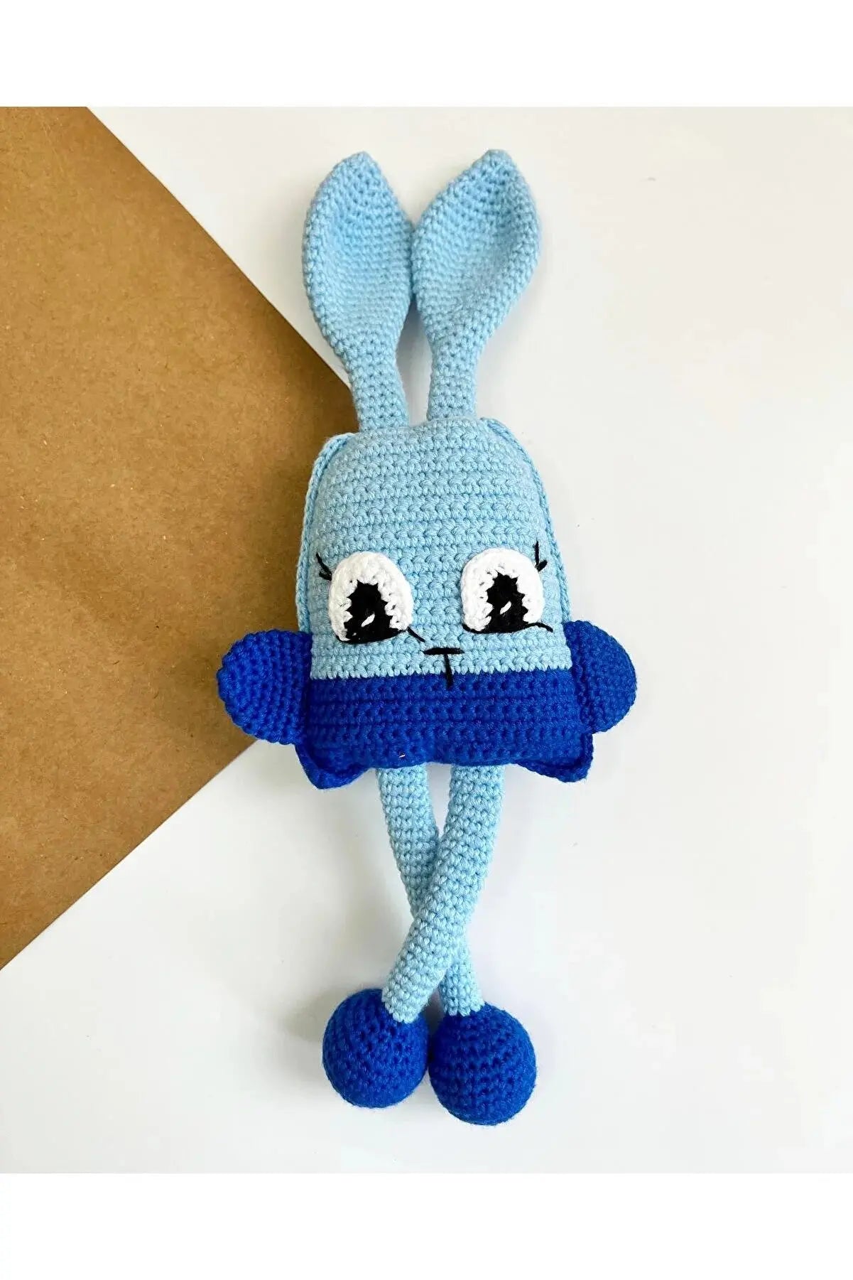 Handmade Crochet Frog , Bunny & Giraffe Baby Stretchable Hanging Toys - Joy Gift London