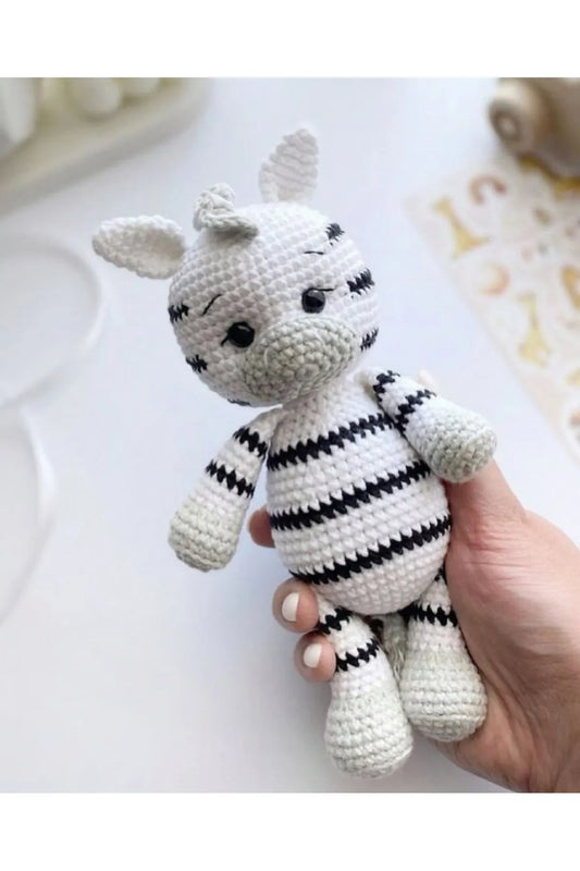 Crochet Cute Zebra Toy