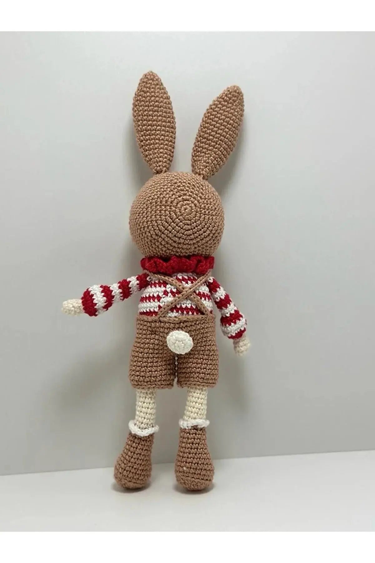 Crochet Cute Little Rabbit Boy Toy - Joy Gift London