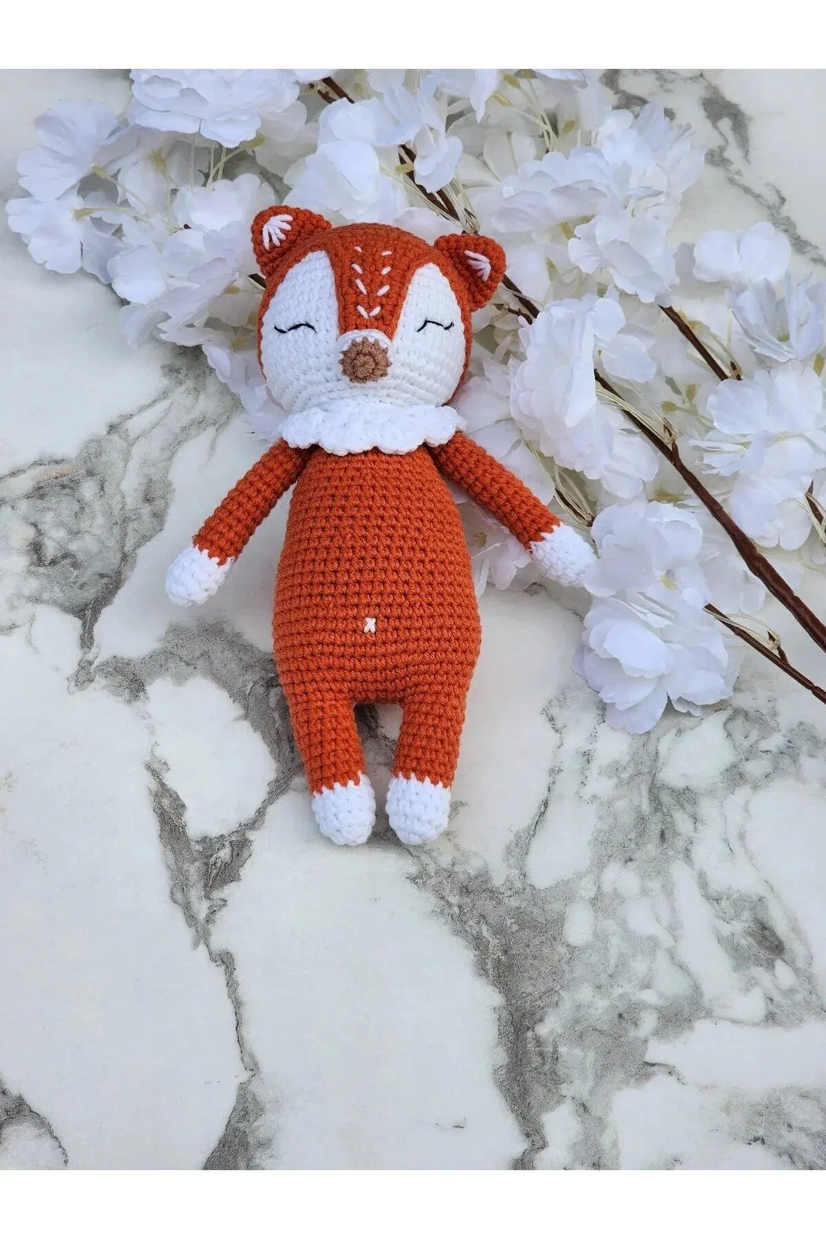 Crochet Newborn Toy Gift Set Fox - Joy Gift London