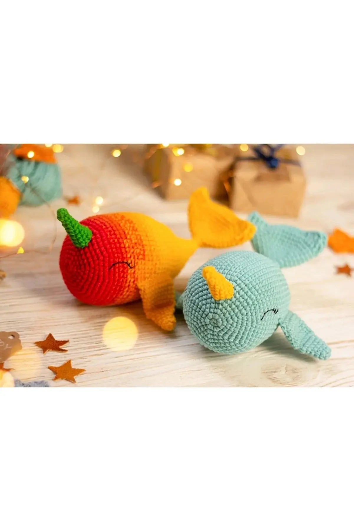 Crochet Cute Dolphin Toy - Joy Gift London