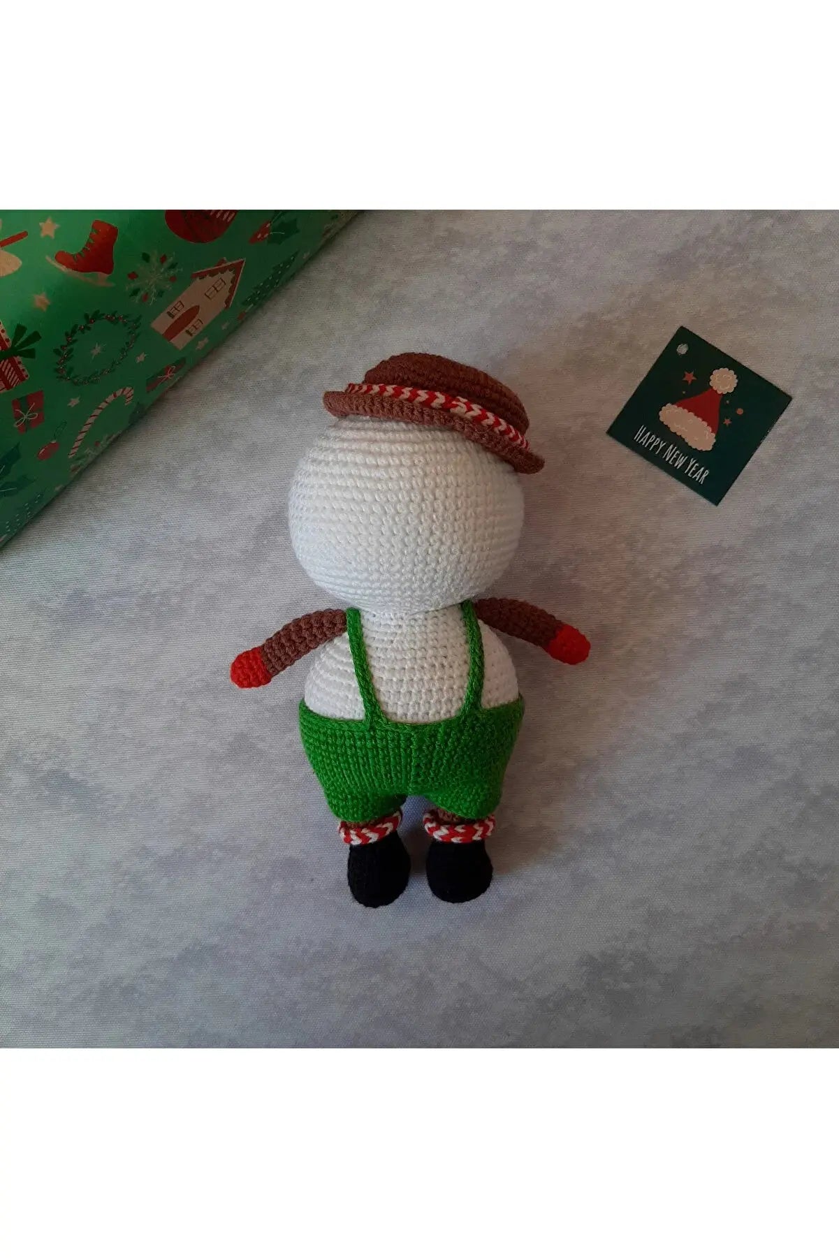 Crochet Snowman Toy - Joy Gift London