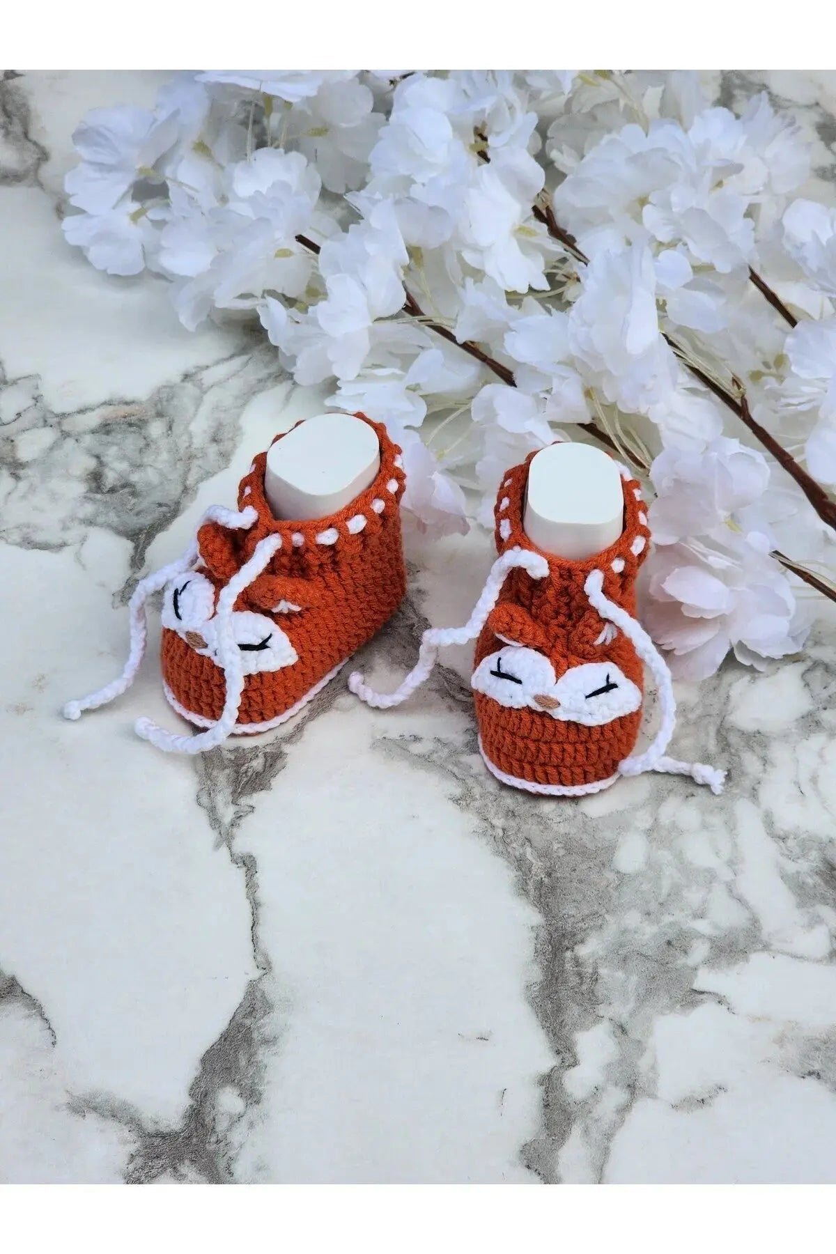 Crochet Newborn Toy Gift Set Fox - Joy Gift London