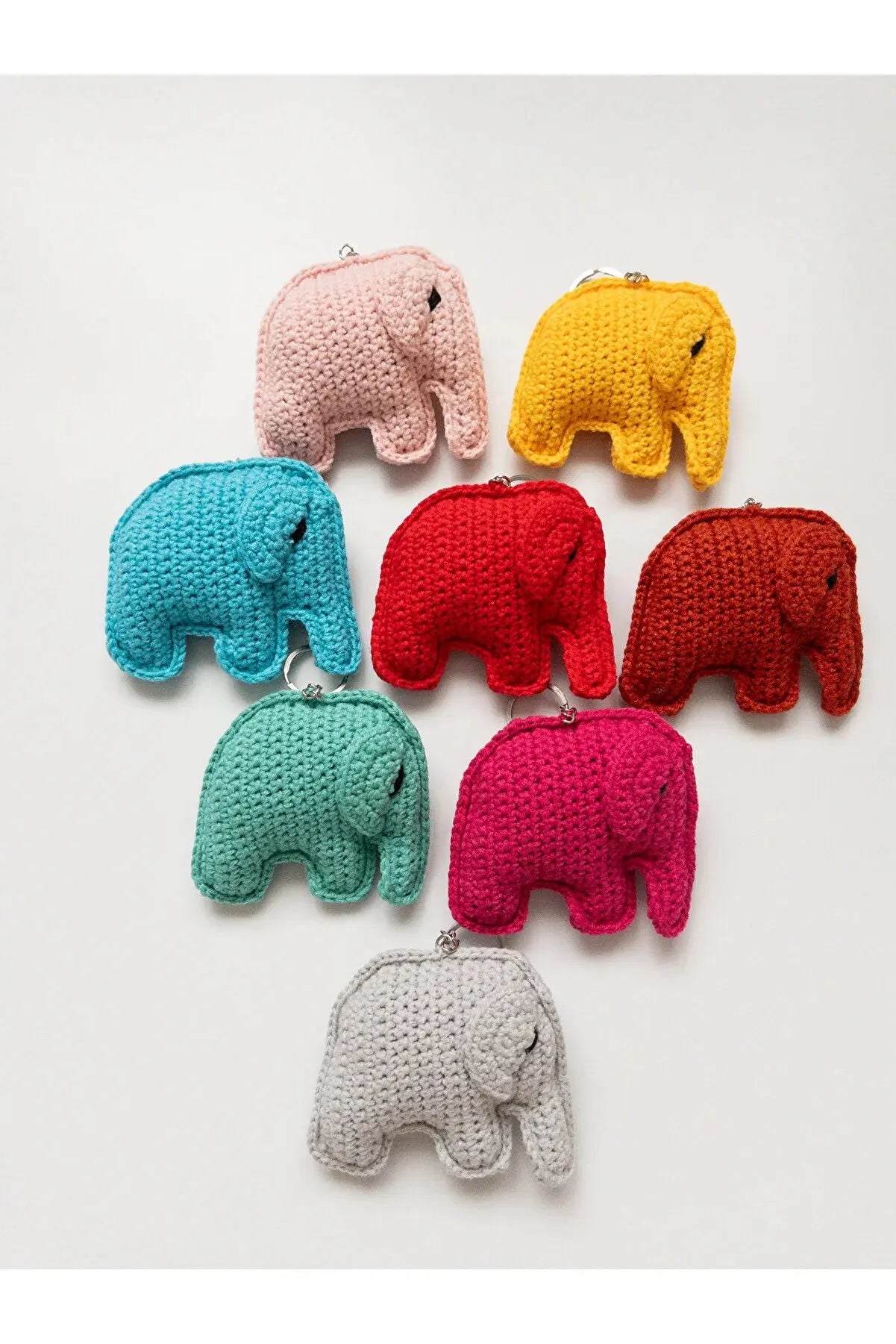 Crochet Elephant Keychain - Joy Gift London