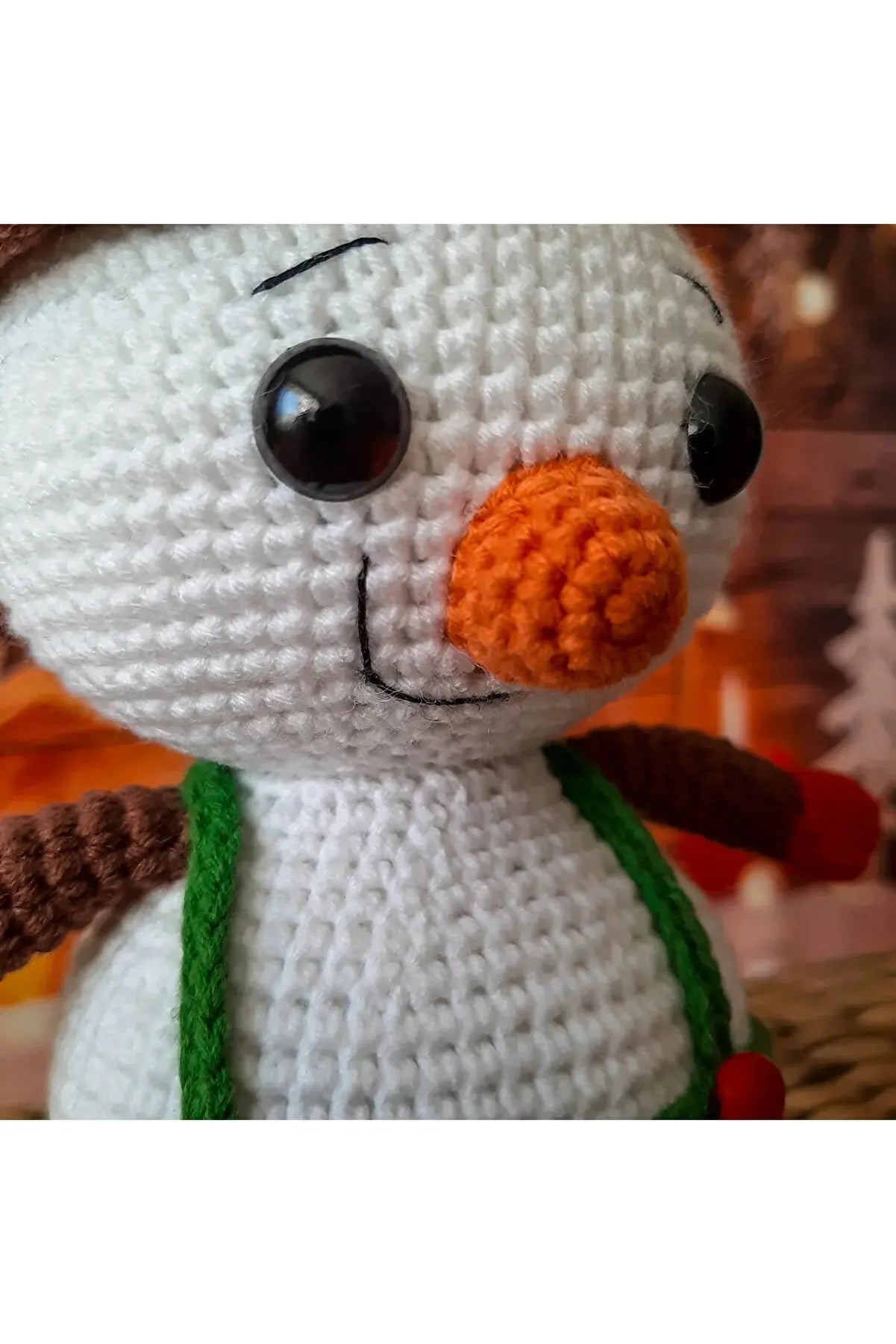 Crochet Snowman Toy - Joy Gift London