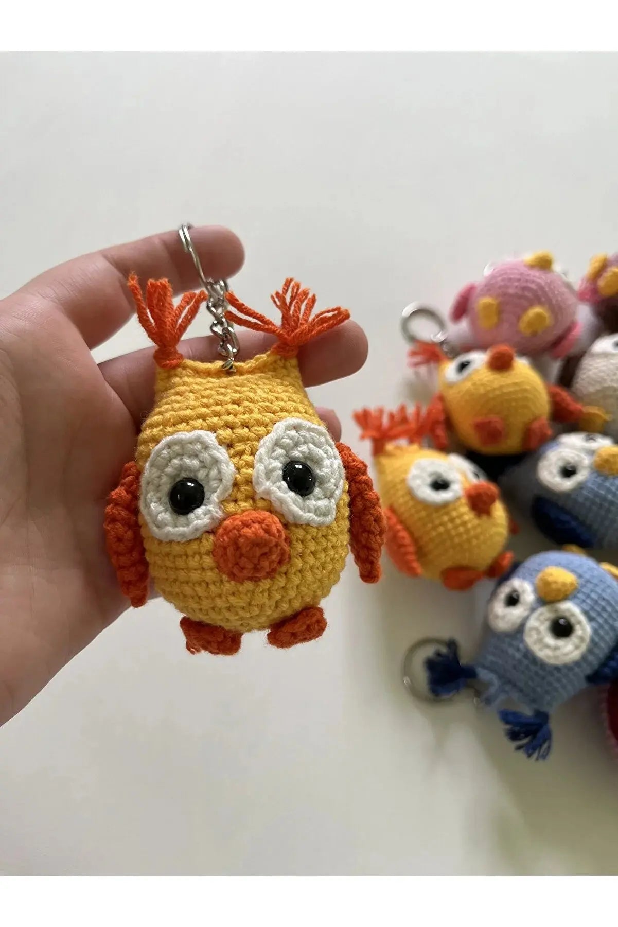 Crochet Owl Keychain - Joy Gift London