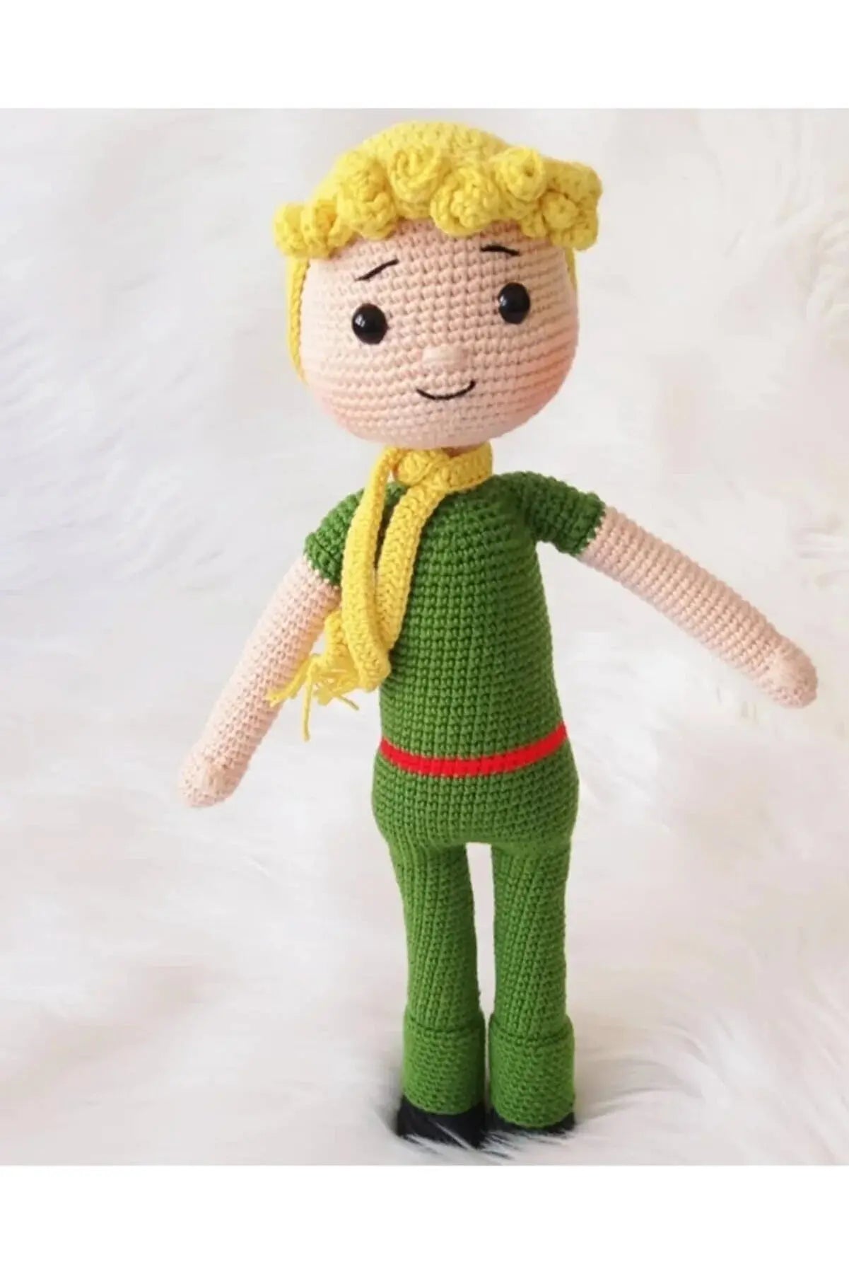 Crochet Little Prince Doll Toy - Joy Gift London