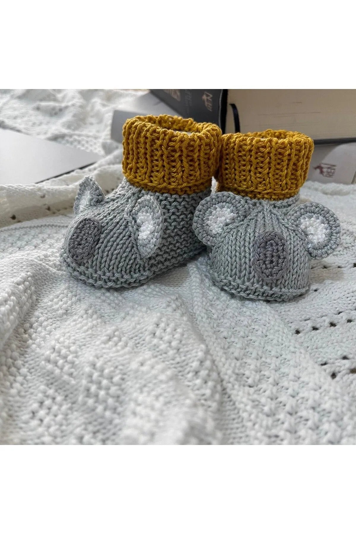 Crochet Baby Shoes Koala