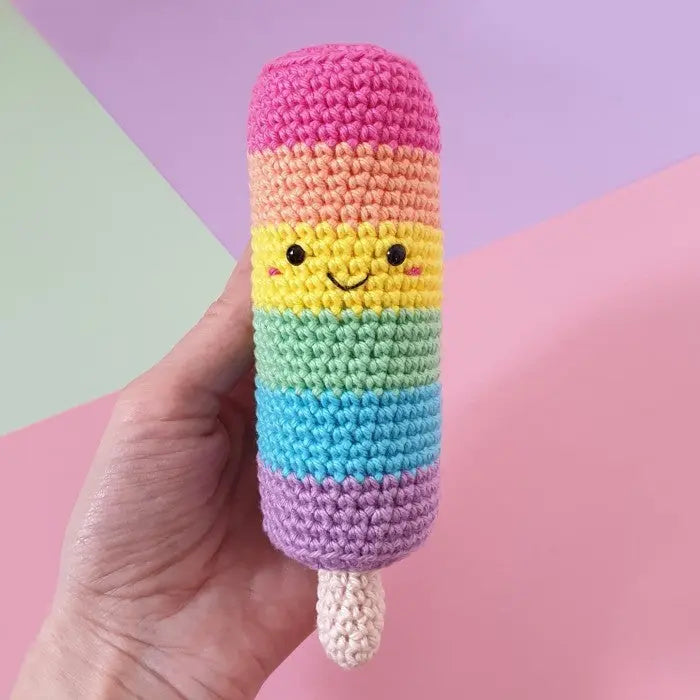 Crochet Kawaii Popsicle Icecream Joy Gift London