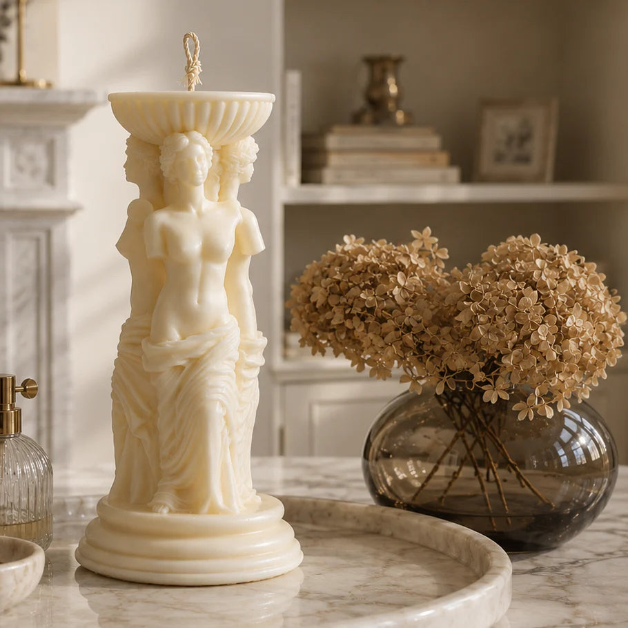 Hecate Sculpture Candle