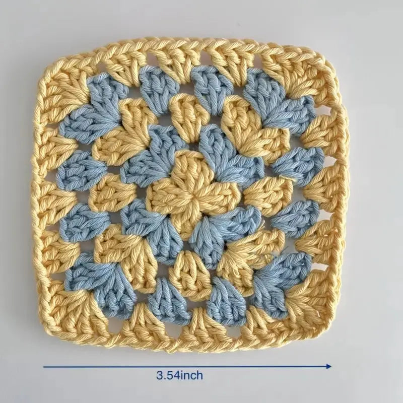 Crochet Square Coasters 2pc - Joy Gift London