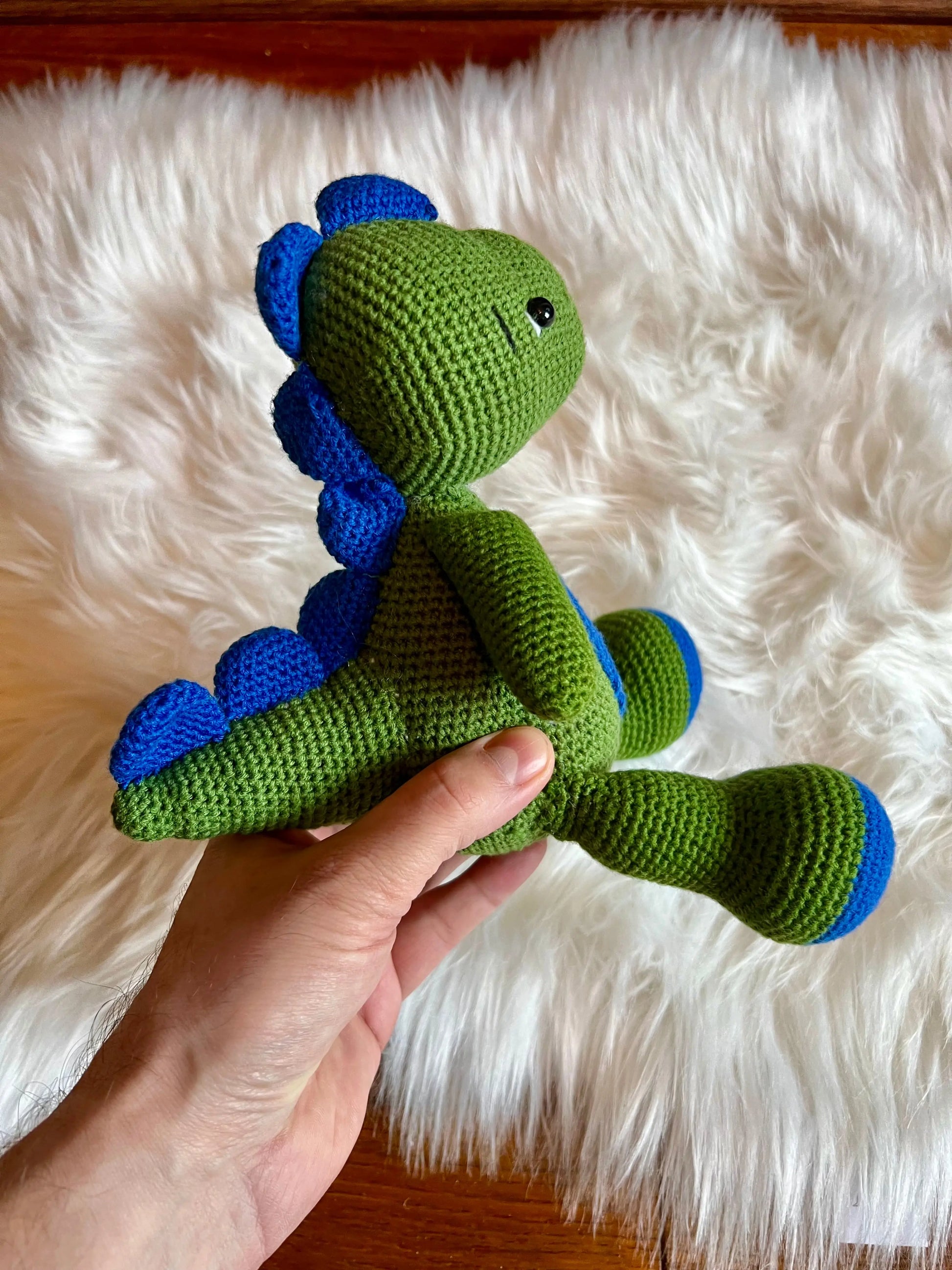 Crochet Little Dinosaur Toy - Joy Gift London