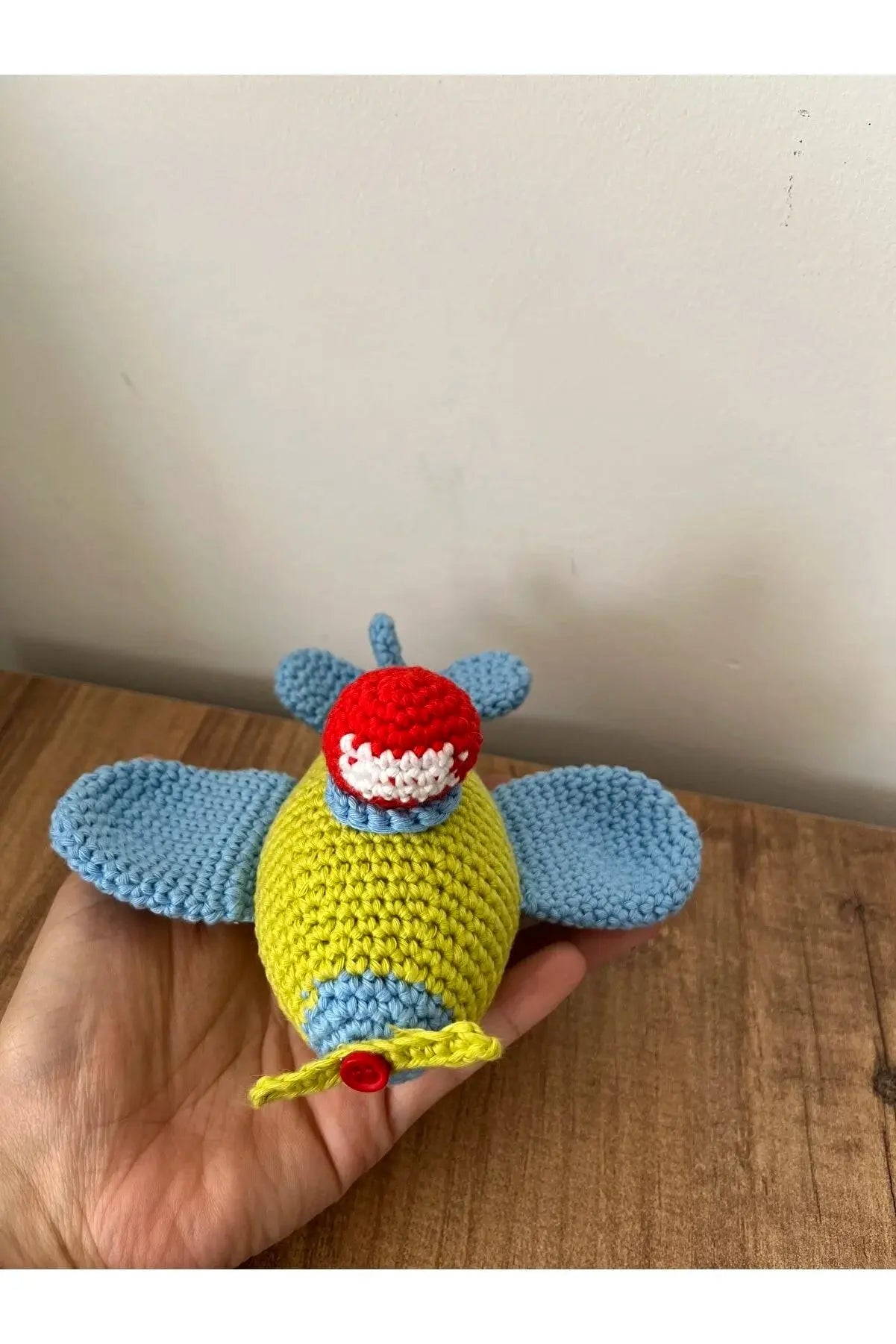 Handmade Crochet Little Plane Toy - Joy Gift London