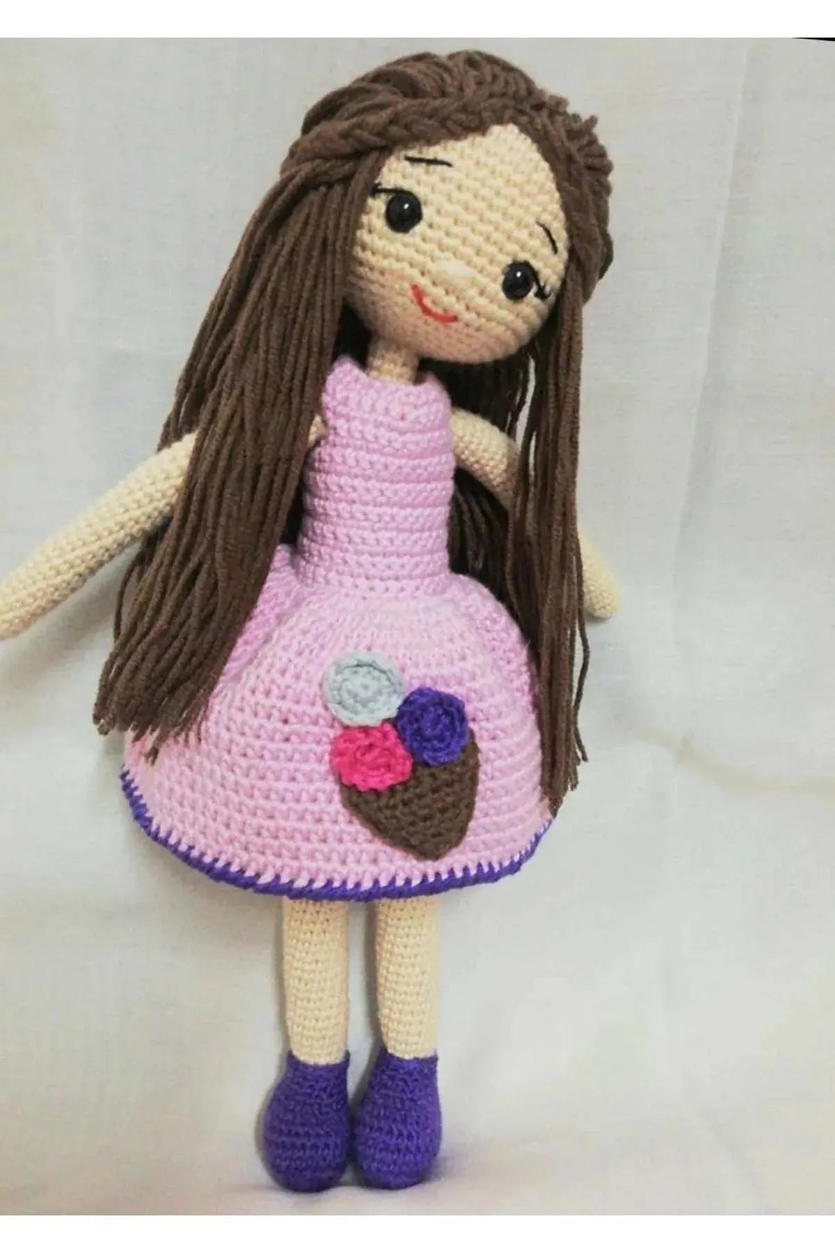 Crochet Cute Icecream Girl Doll Toy - Joy Gift London