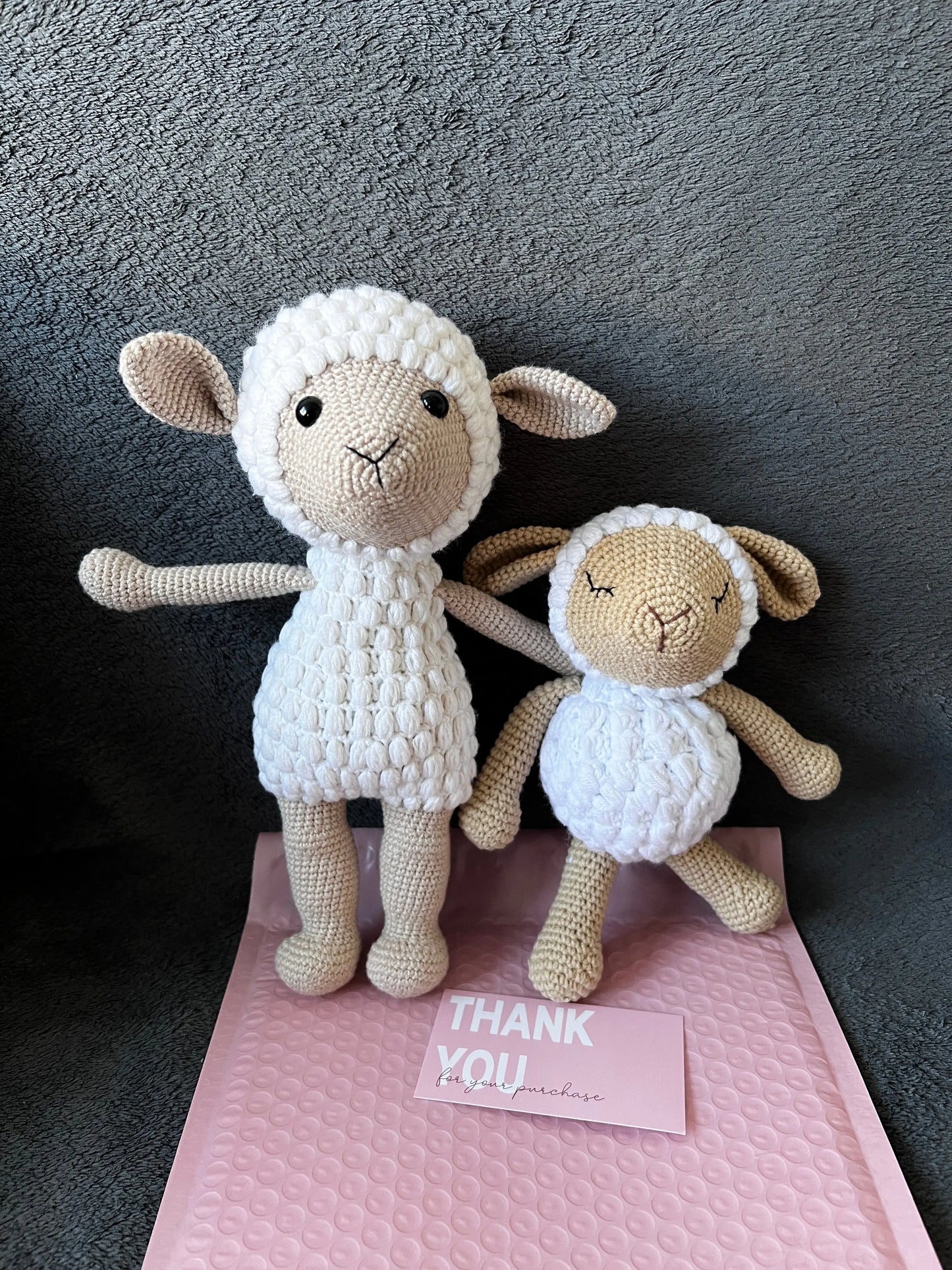 Crochet Little Cute Sheep Toy - Joy Gift London