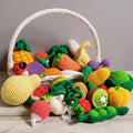 30pc Crochet Mixed Vegetables and Fruits  Joy Gift London