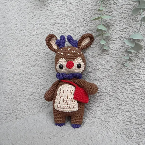 Crochet Cute Deer Toy - Joy Gift London