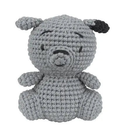 Cookie The Sweet Dog Crochet Amigurumi Kit Joy Gift London