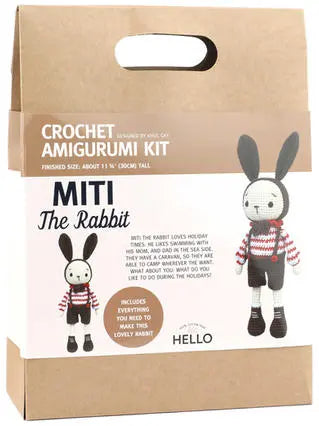 MITI The Rabbit Crochet Amigurumi Kit Joy Gift London